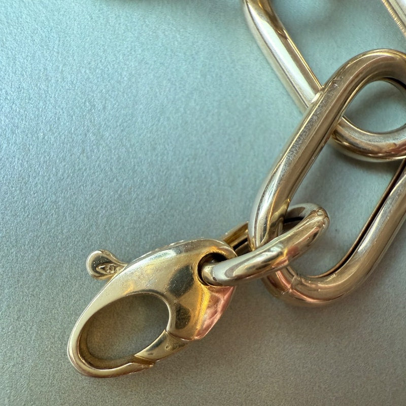 Sig Ward 14k Yellow Gold Large Oval Link Chain Bracelet