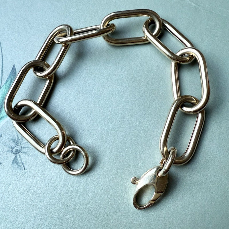 Sig Ward 14k Yellow Gold Large Oval Link Chain Bracelet