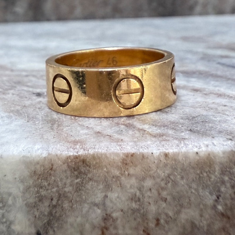 Cartier LOVE Ring in Yellow Gold, Classic Model