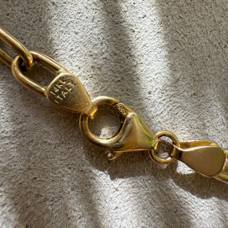 Antique Platinum and 14k Yellow Gold Diamond Filigree Bracelet