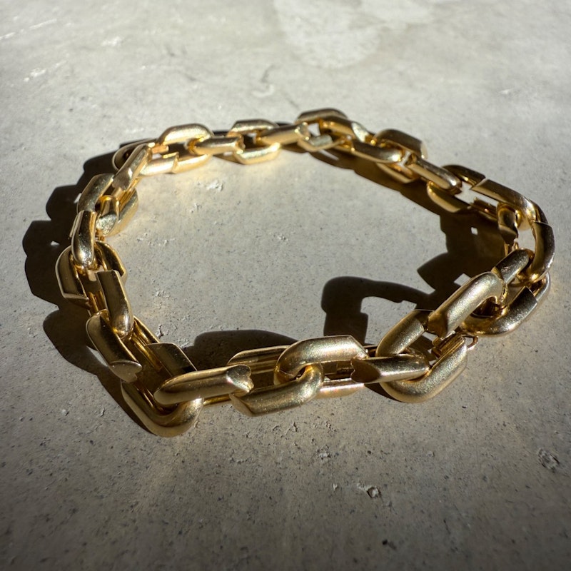 FoundRae Small Strong Hearts Love Link Bracelet