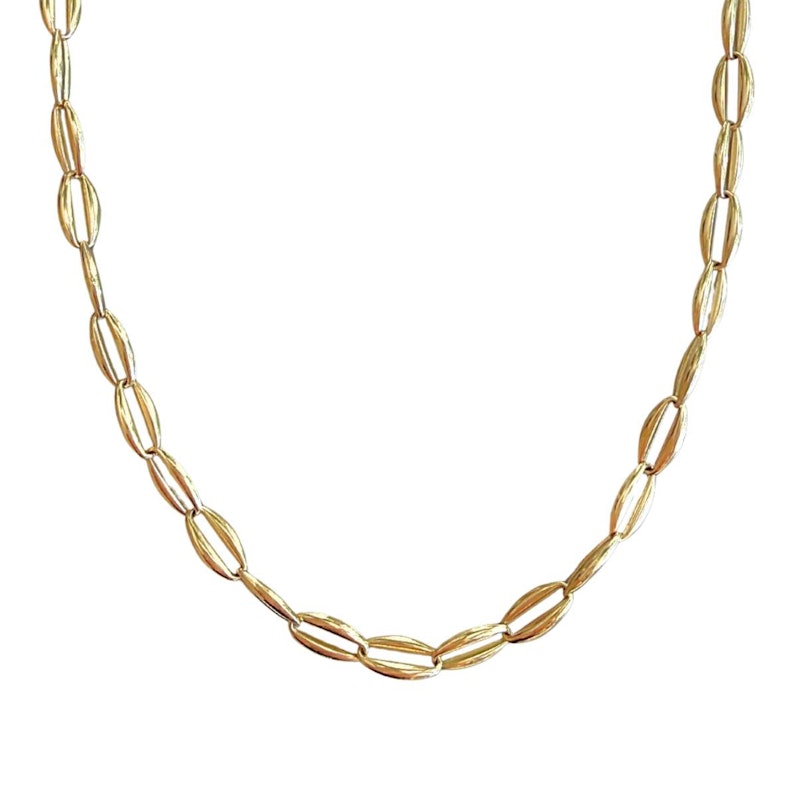 Shylee Rose 14k Yellow Gold Forma Chain Necklace