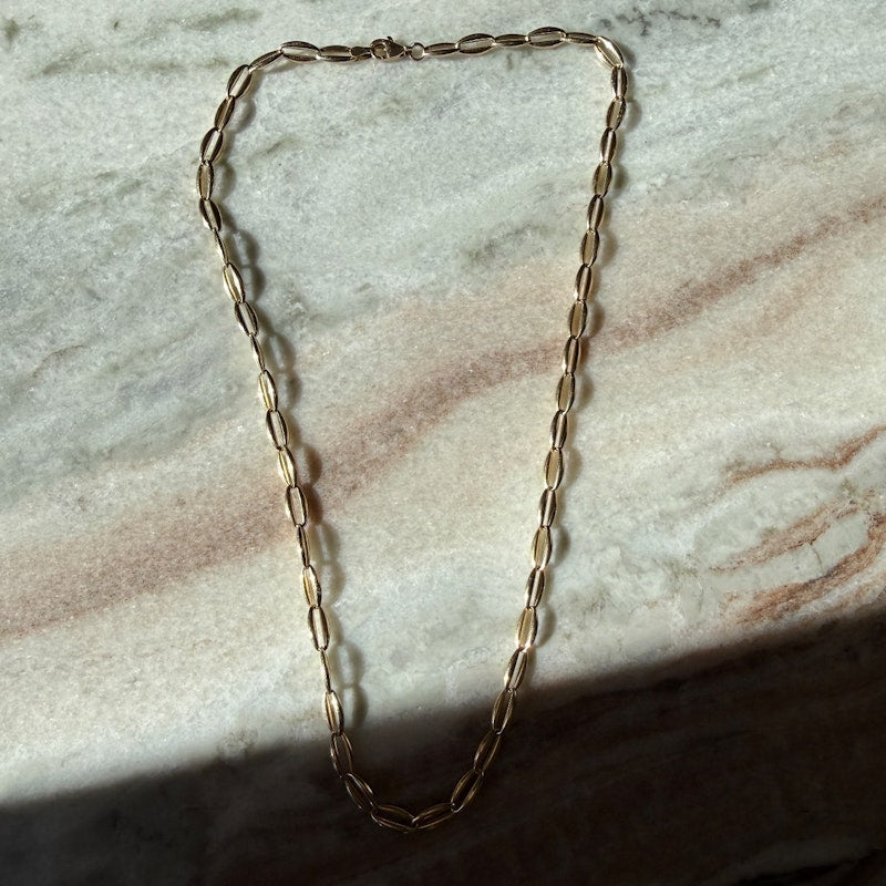 Shylee Rose 14k Yellow Gold Forma Chain Necklace