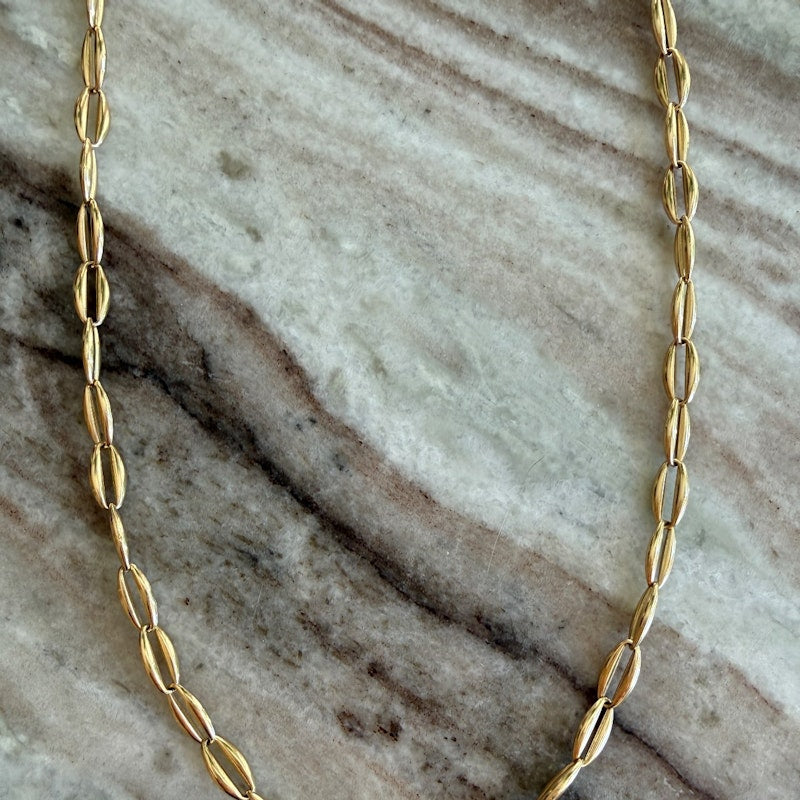 Shylee Rose 14k Yellow Gold Forma Chain Necklace