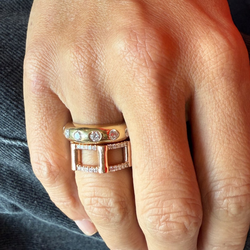 For Ever Fine Jewelry Lucky Number 7 Donut Ring