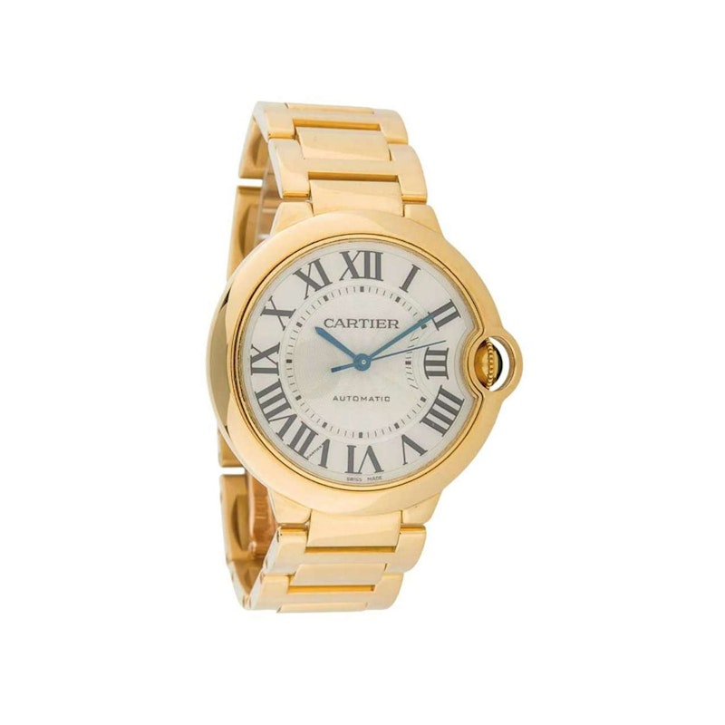 Cartier Ballon Bleu 33mm 18K Yellow Gold Automatic Watch