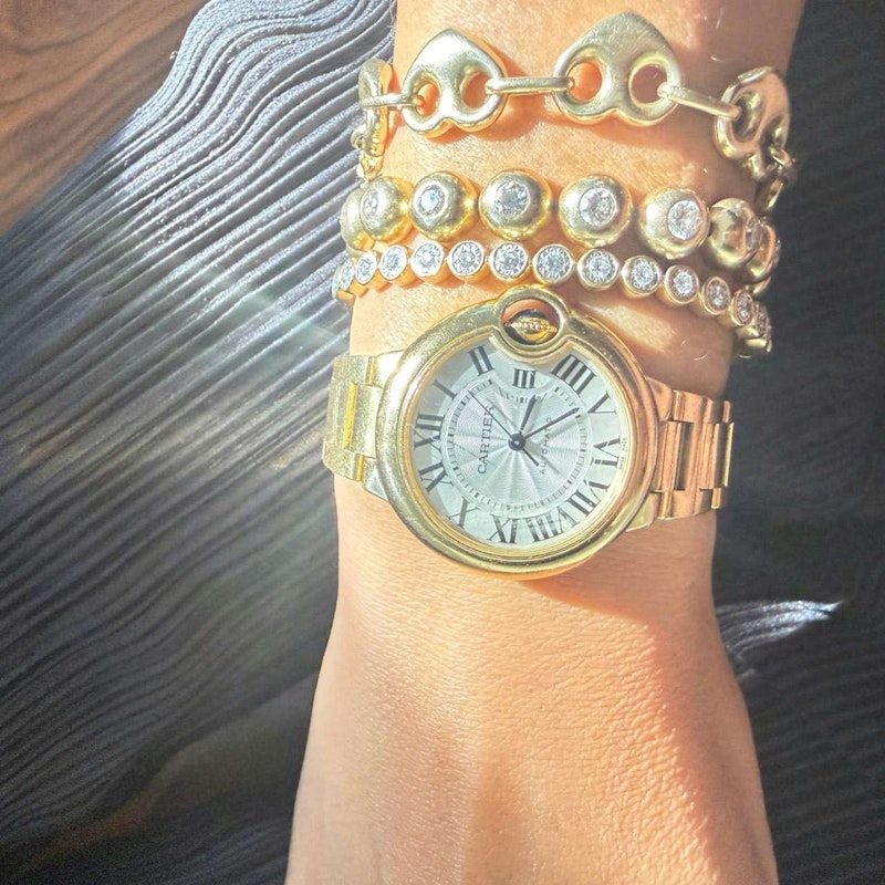 Cartier Ballon Bleu 33mm 18K Yellow Gold Automatic Watch