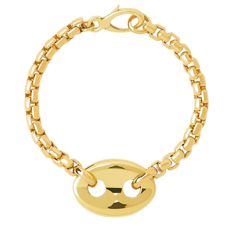 Jenna Blake 18k Yellow Gold Mariner Link Bracelet
