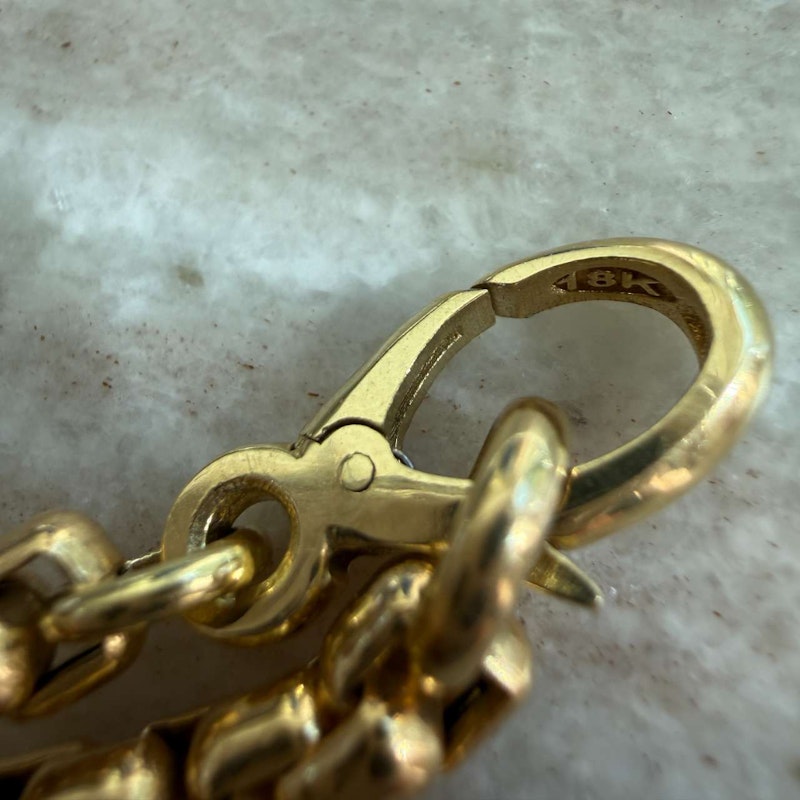 Jenna Blake 18k Yellow Gold Mariner Link Bracelet