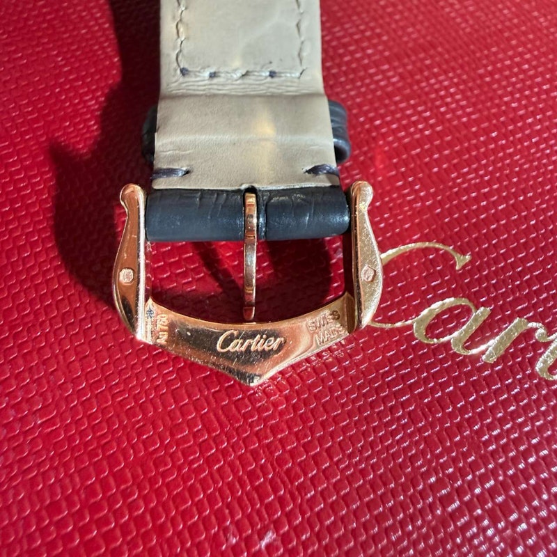 Cartier Santos-Dumont Small Model Watch in 18k Rose Gold