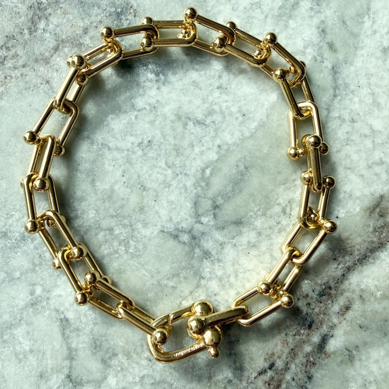Tiffany & Co. HardWear 18k Yellow Gold Small Link Bracelet