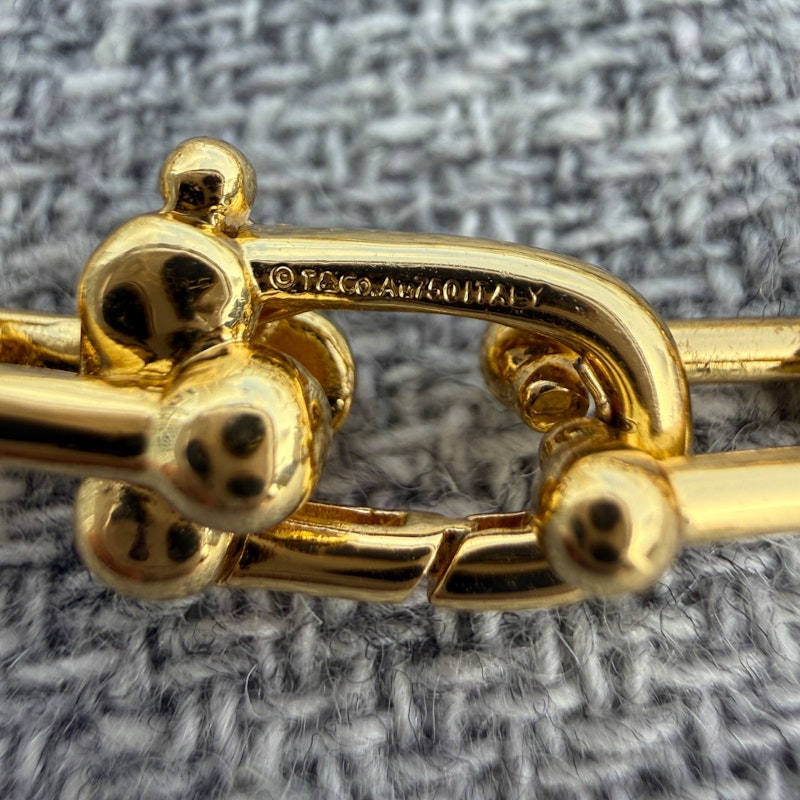 Tiffany & Co. HardWear 18k Yellow Gold Small Link Bracelet