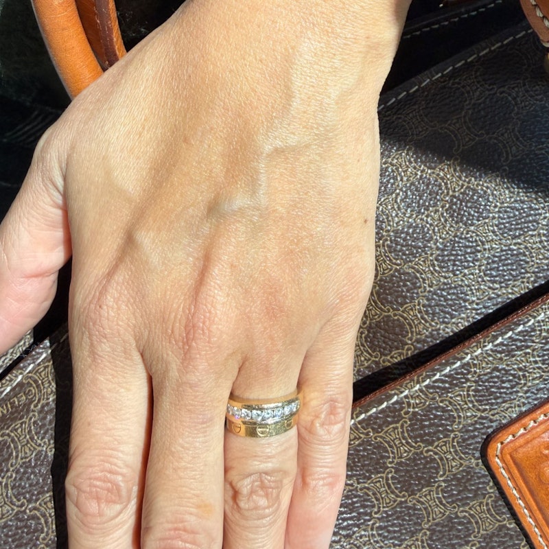 Cartier LOVE Ring Small Model 18k Yellow Gold, sz 48