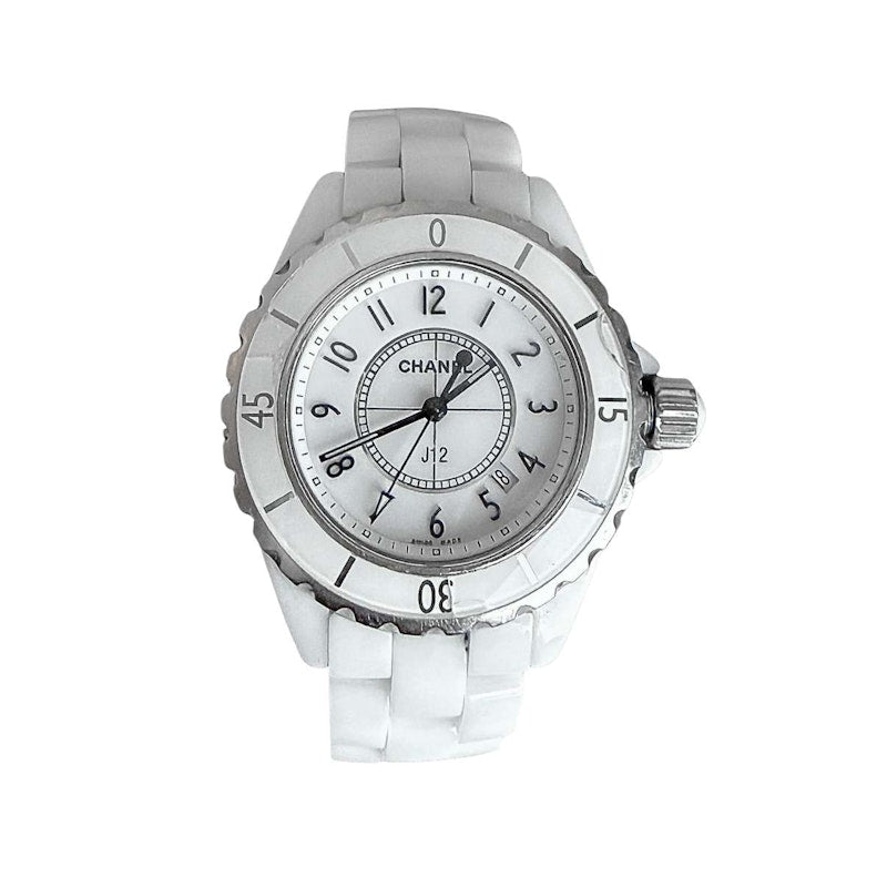 Chanel J12 33mm White Ceramic Watch
