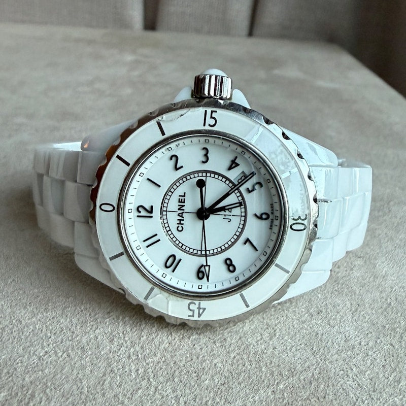 Chanel J12 33mm White Ceramic Watch