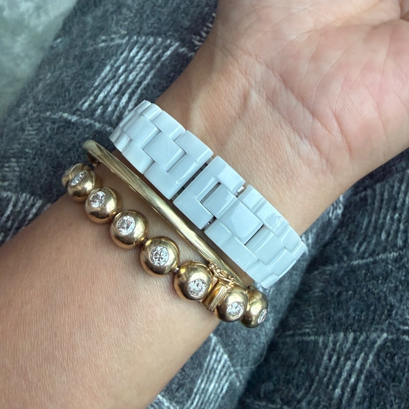 Chanel J12 33mm White Ceramic Watch