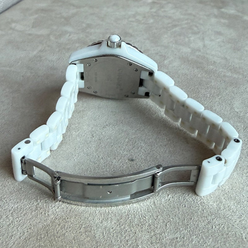 Chanel J12 33mm White Ceramic Watch