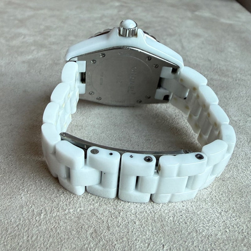 Chanel J12 33mm White Ceramic Watch