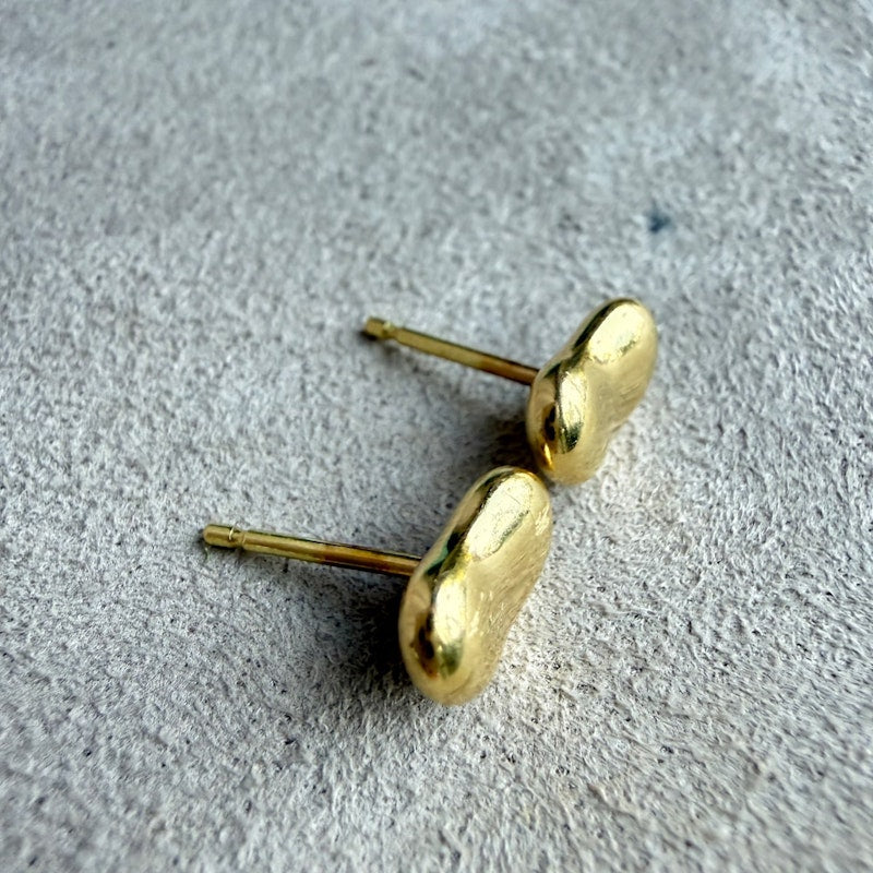 Tiffany & Co. Elsa Peretti Bean Yellow Gold Earrings
