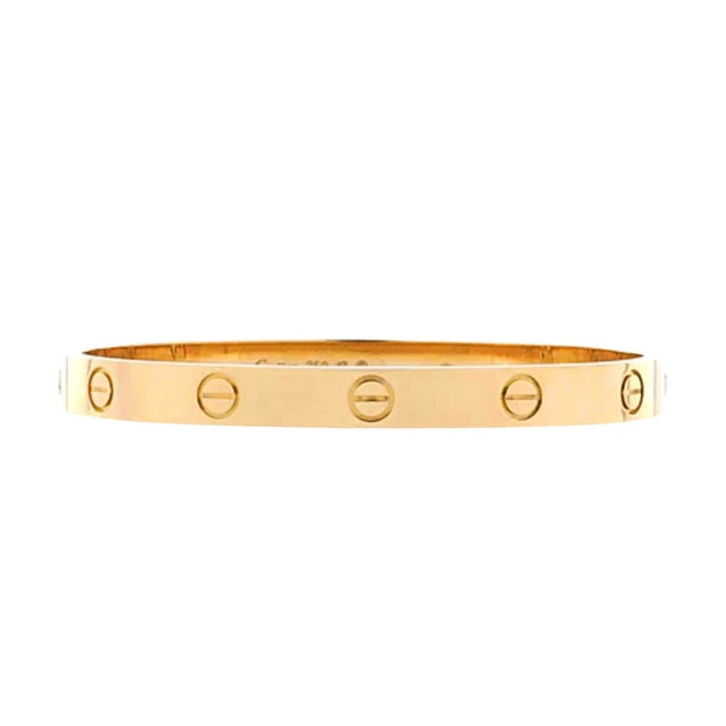Cartier 18k Yellow Gold LOVE Bracelet, Classic Model, size 17