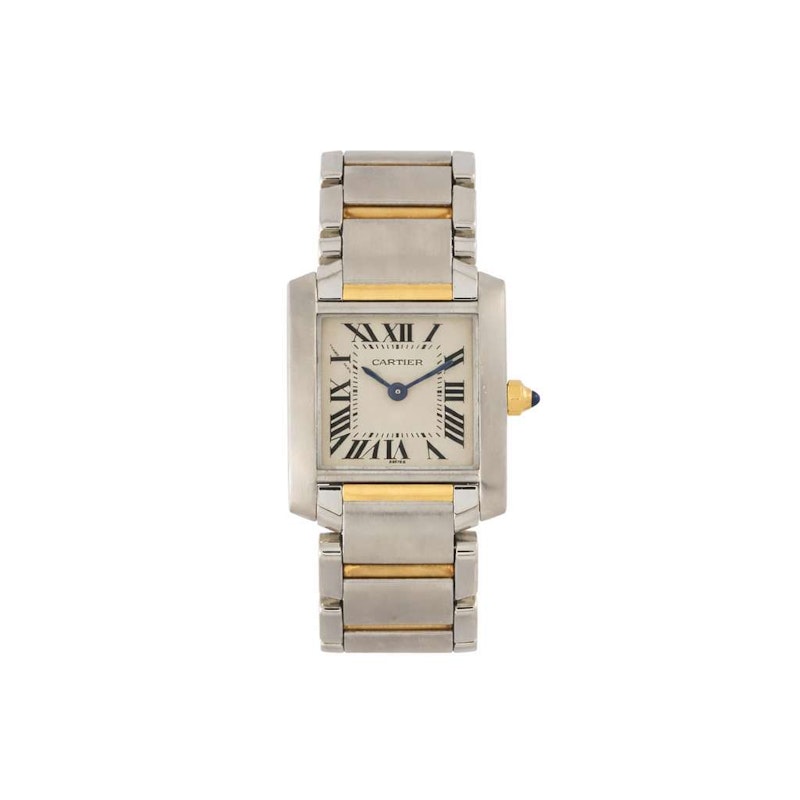 Cartier Tank Française Two-Tone Steel & 18k Gold Watch