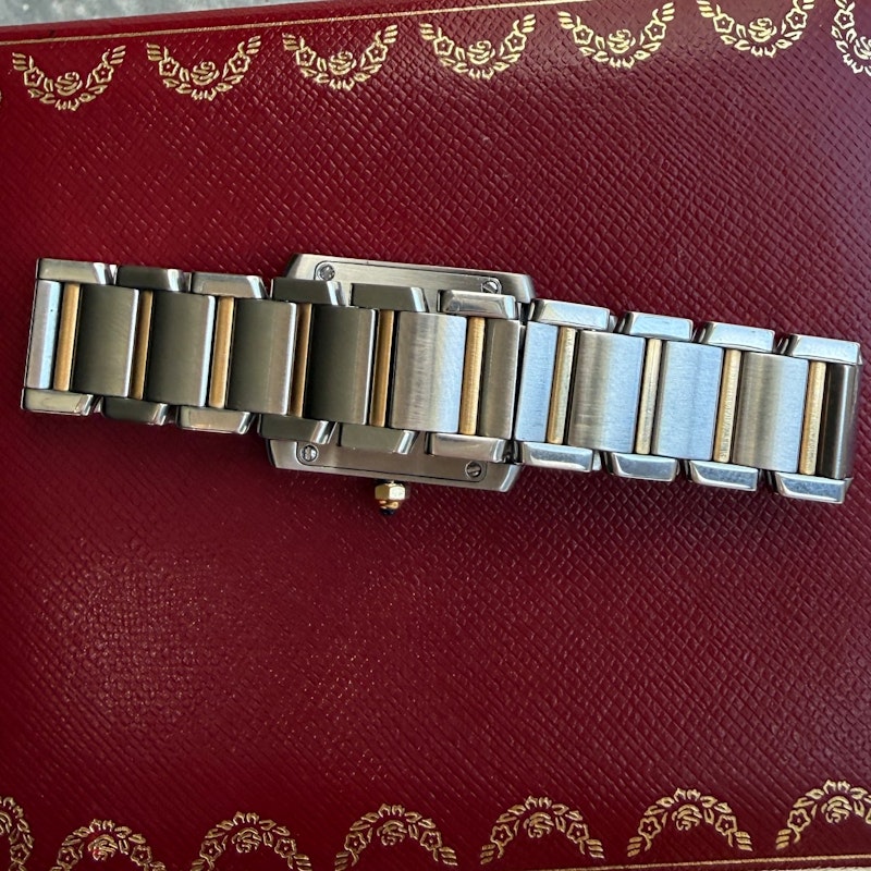 Cartier Tank Française Two-Tone Steel & 18k Gold Watch