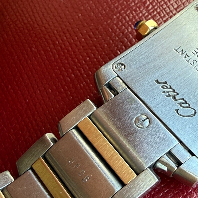 Cartier Tank Française Two-Tone Steel & 18k Gold Watch