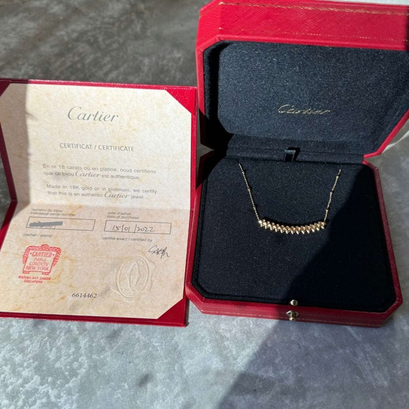 Cartier Clash de Cartier 18k Yellow Gold Small Model Necklace