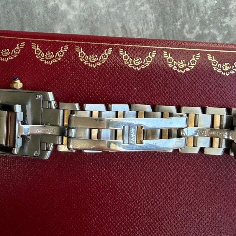 Cartier Tank Française Two-Tone Steel & 18k Gold Watch