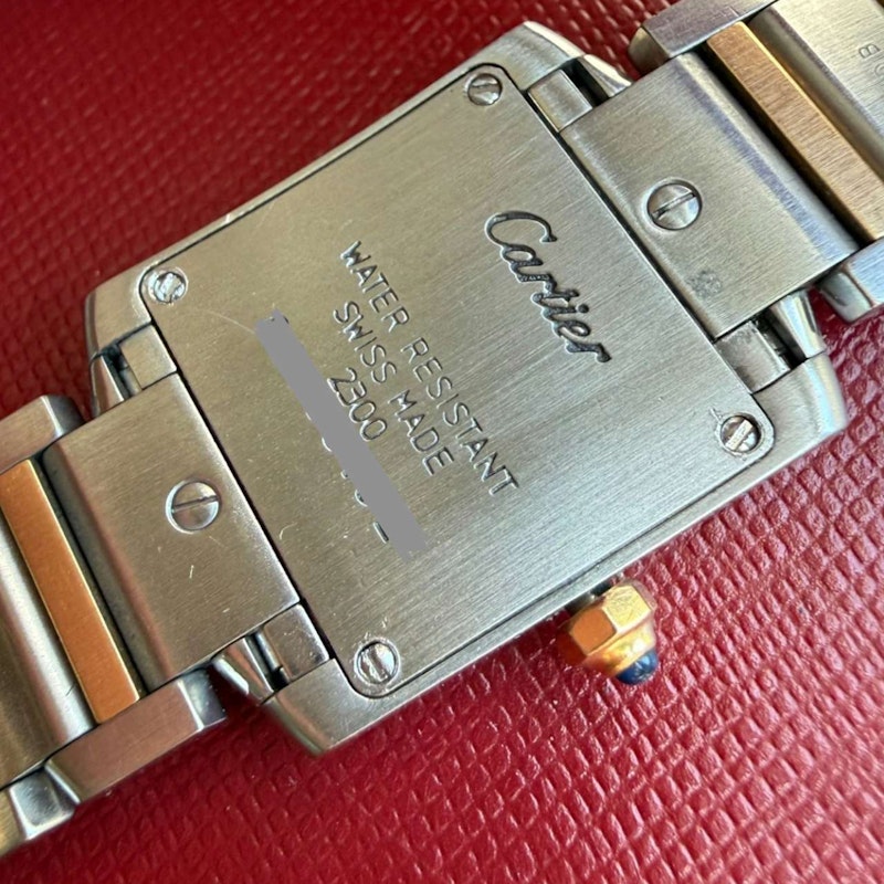 Cartier Tank Française Two-Tone Steel & 18k Gold Watch