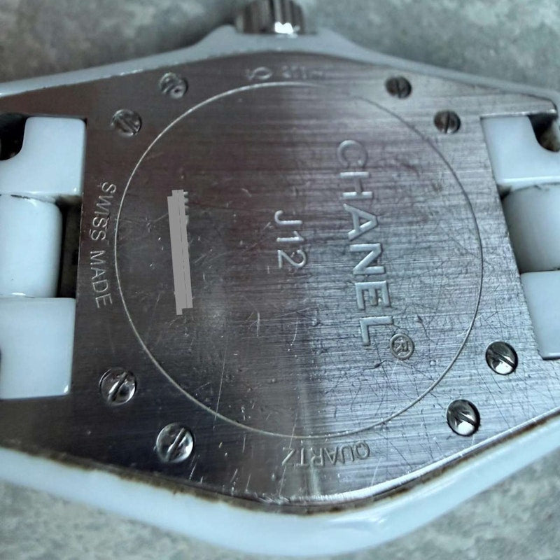 Chanel J12 33mm White Ceramic Watch