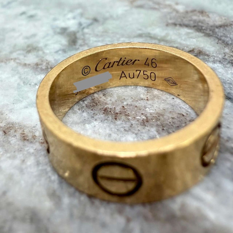Cartier LOVE Ring in Yellow Gold, Classic Model