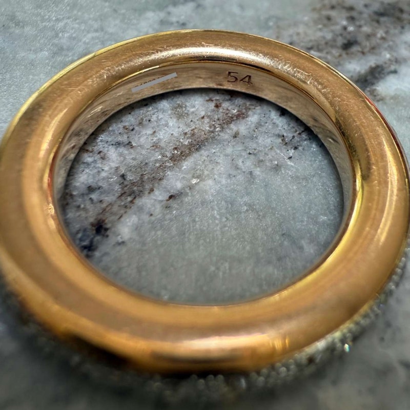 Pomellato 18k Rose Gold Diamond Iconica Ring