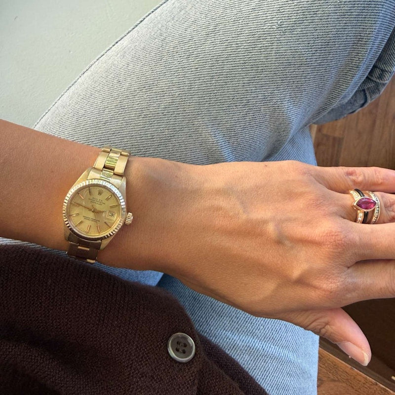 Vintage Rolex Lady-Datejust Ref. 6917 Circa 1960s 18k Yellow Gold Automatic 26mm Watch
