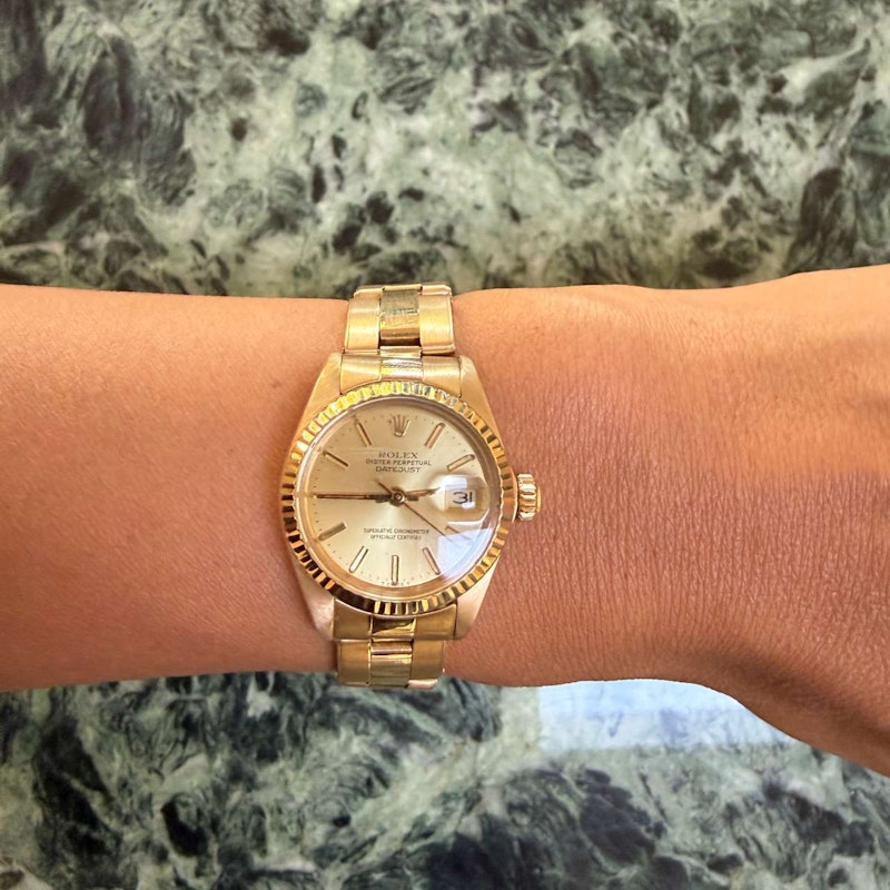 Vintage Rolex Lady-Datejust Ref. 6917 Circa 1960s 18k Yellow Gold Automatic 26mm Watch