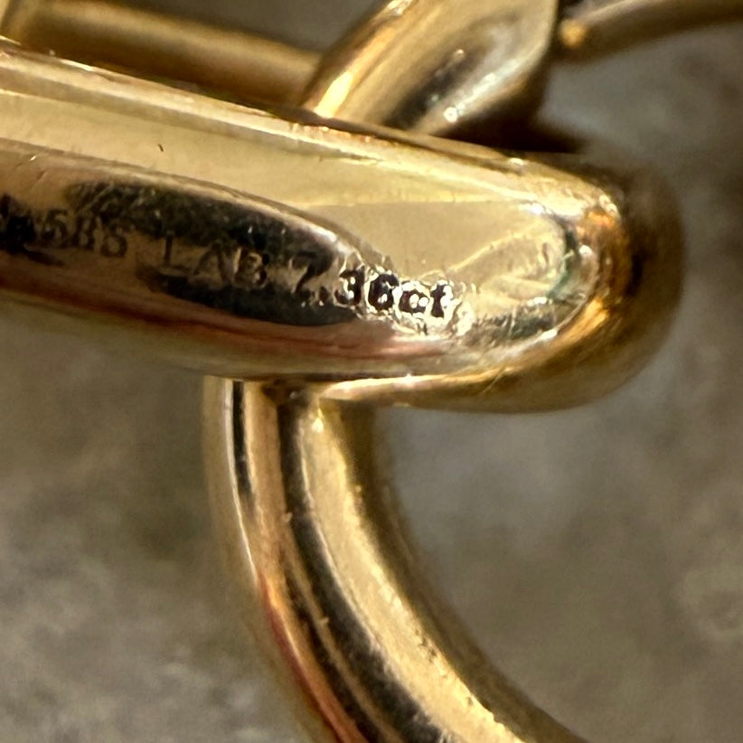 14k Yellow Gold Bezel Set Round Diamond Tennis Bracelet