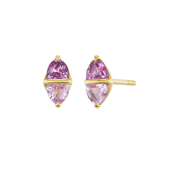 Emily P. Wheeler Tilly Studs in Pink Sapphire