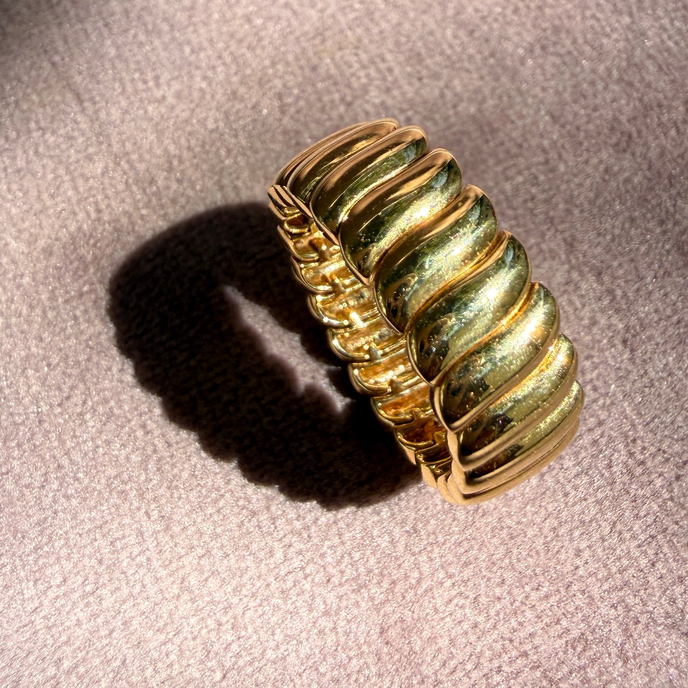 Anita Ko 18k Yellow Gold Classic Zoe Ring