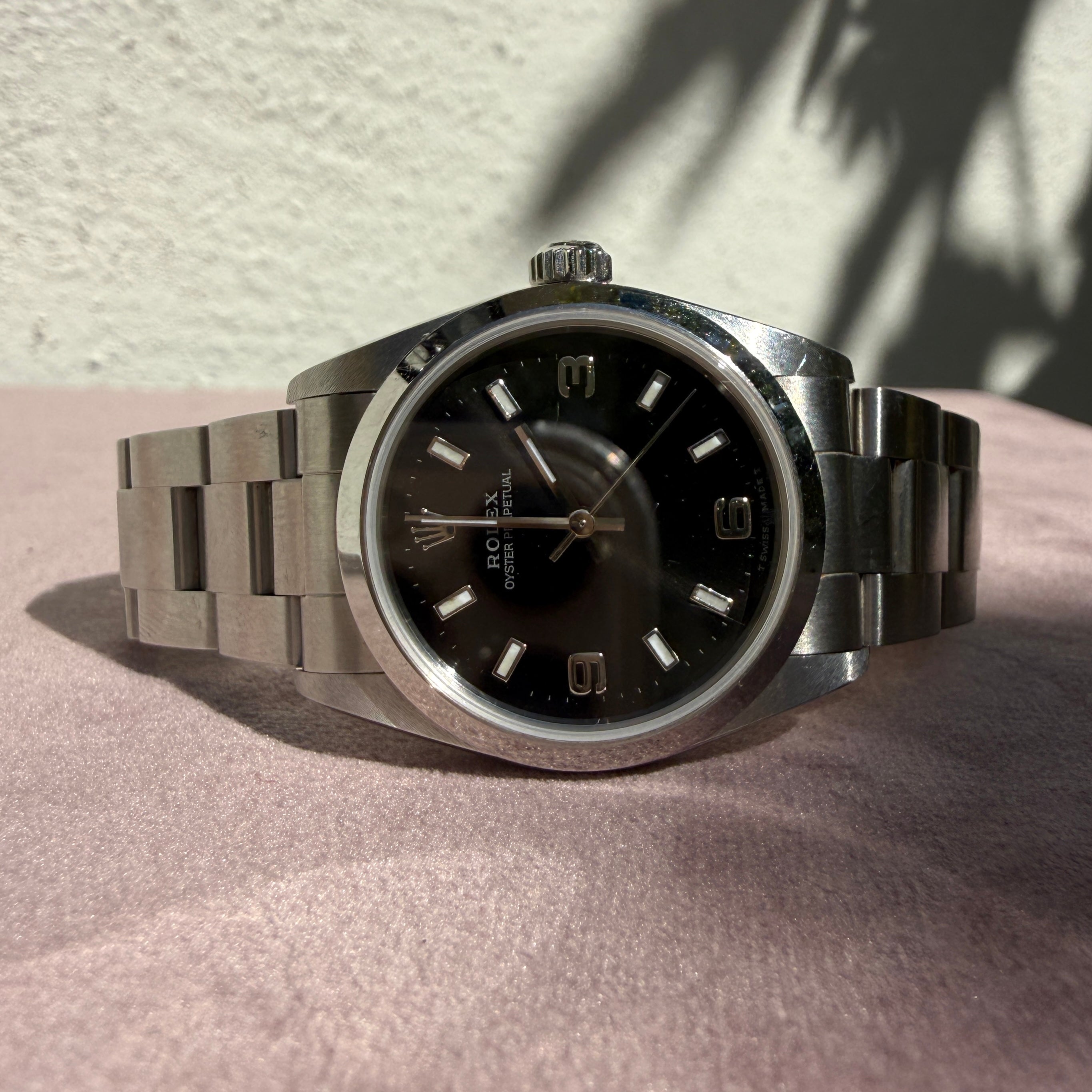 Rolex Oyster Perpetual 31 Stainless Steel Black Dial Watch