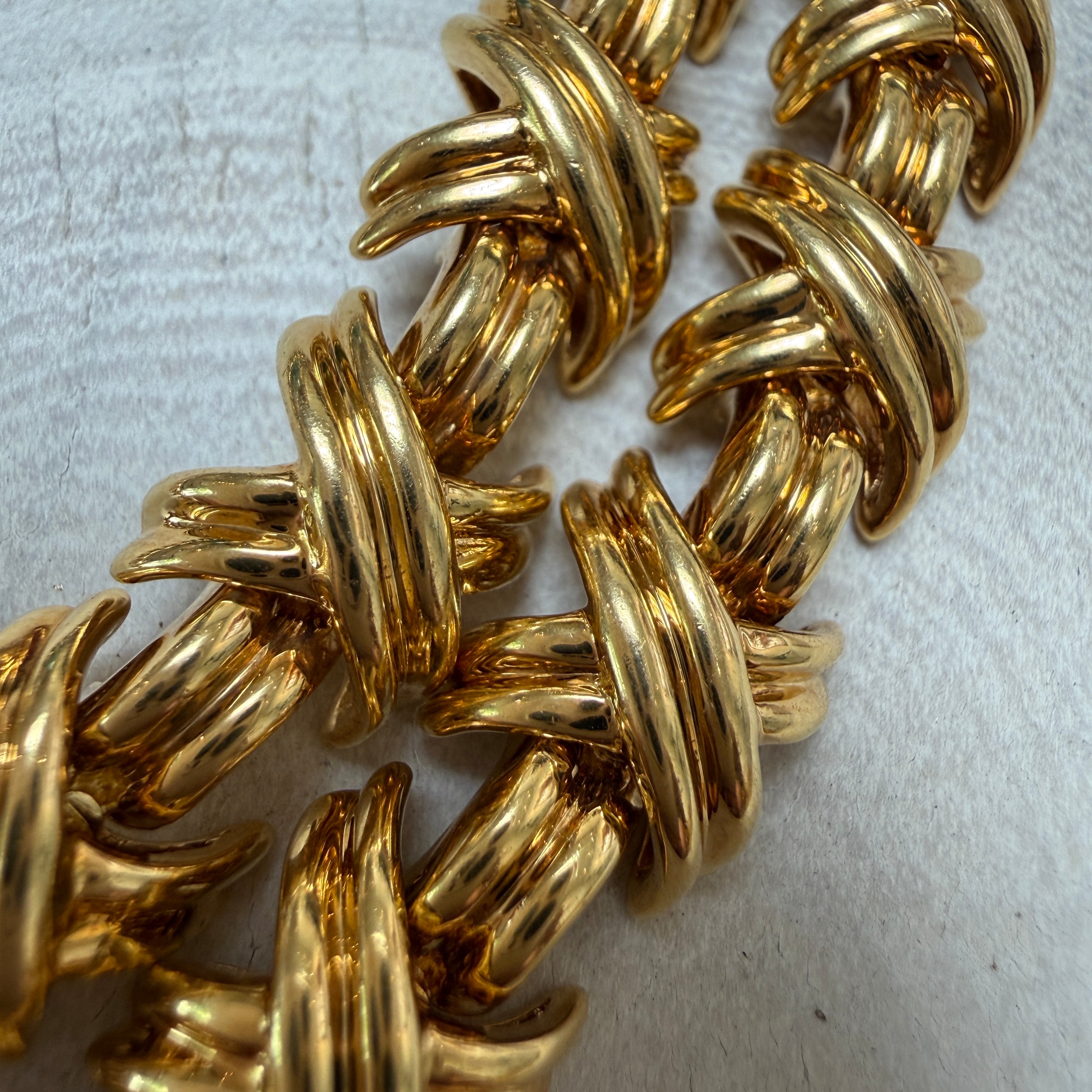 Tiffany & Co. Signature X Necklace in 18k Yellow Gold