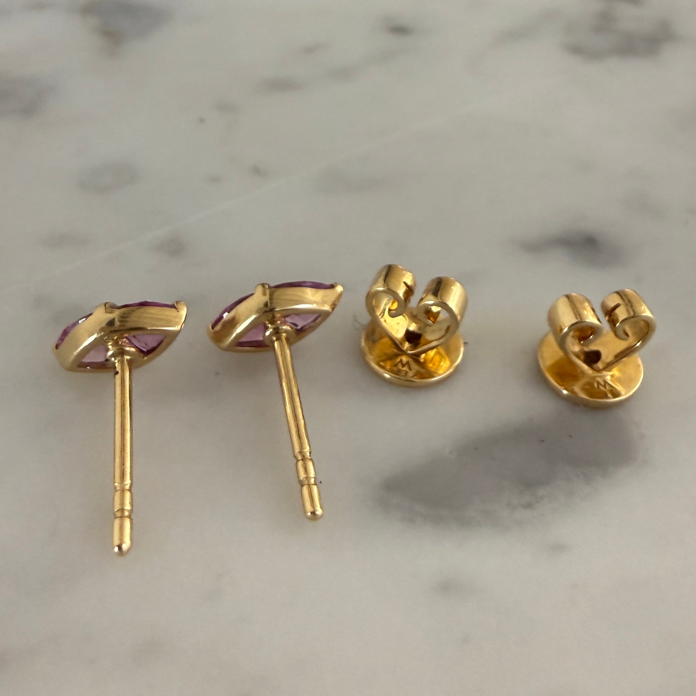Emily P. Wheeler Tilly Studs in Pink Sapphire