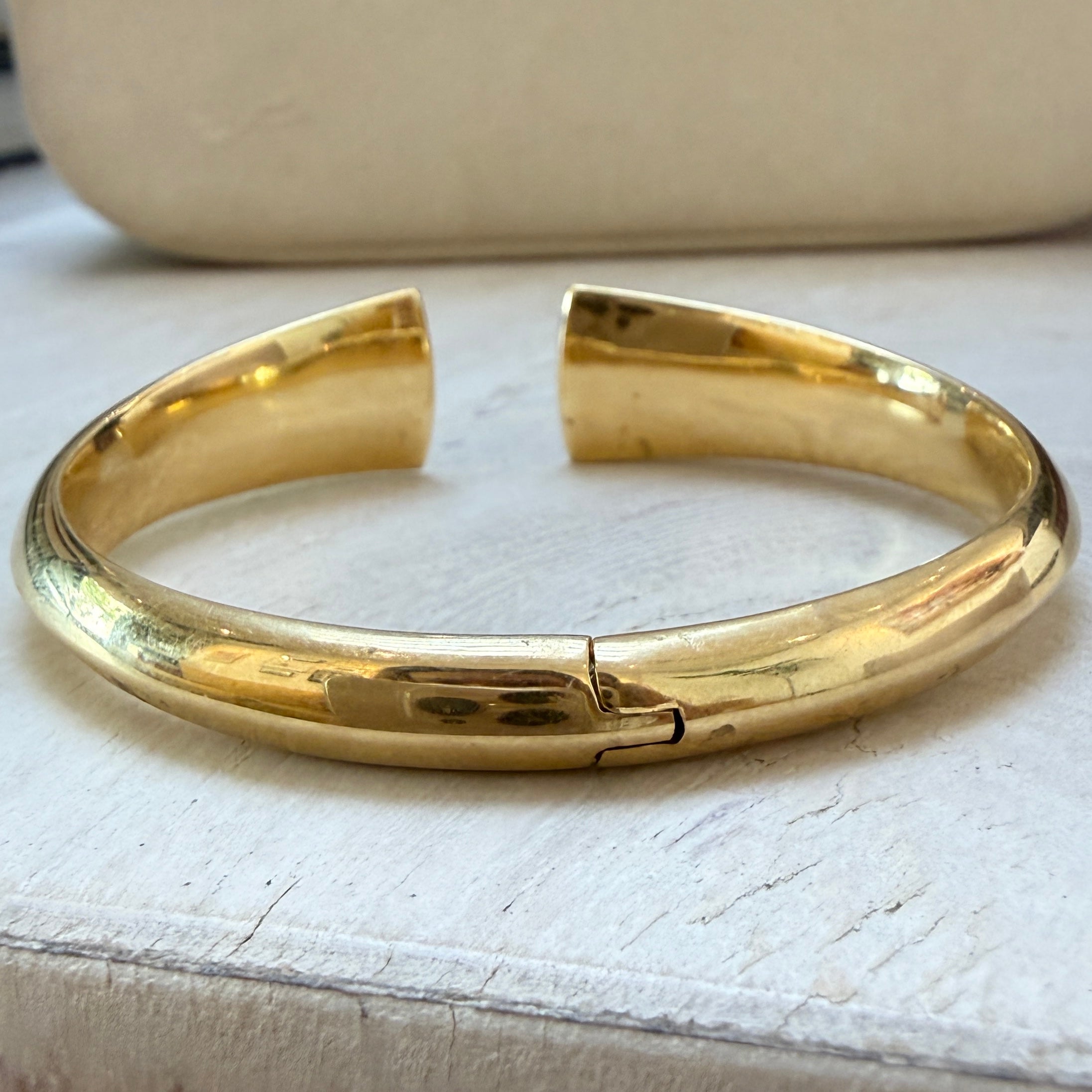 Emily P. Wheeler Pink Sapphire Geode Cuff in 18k Yellow Gold