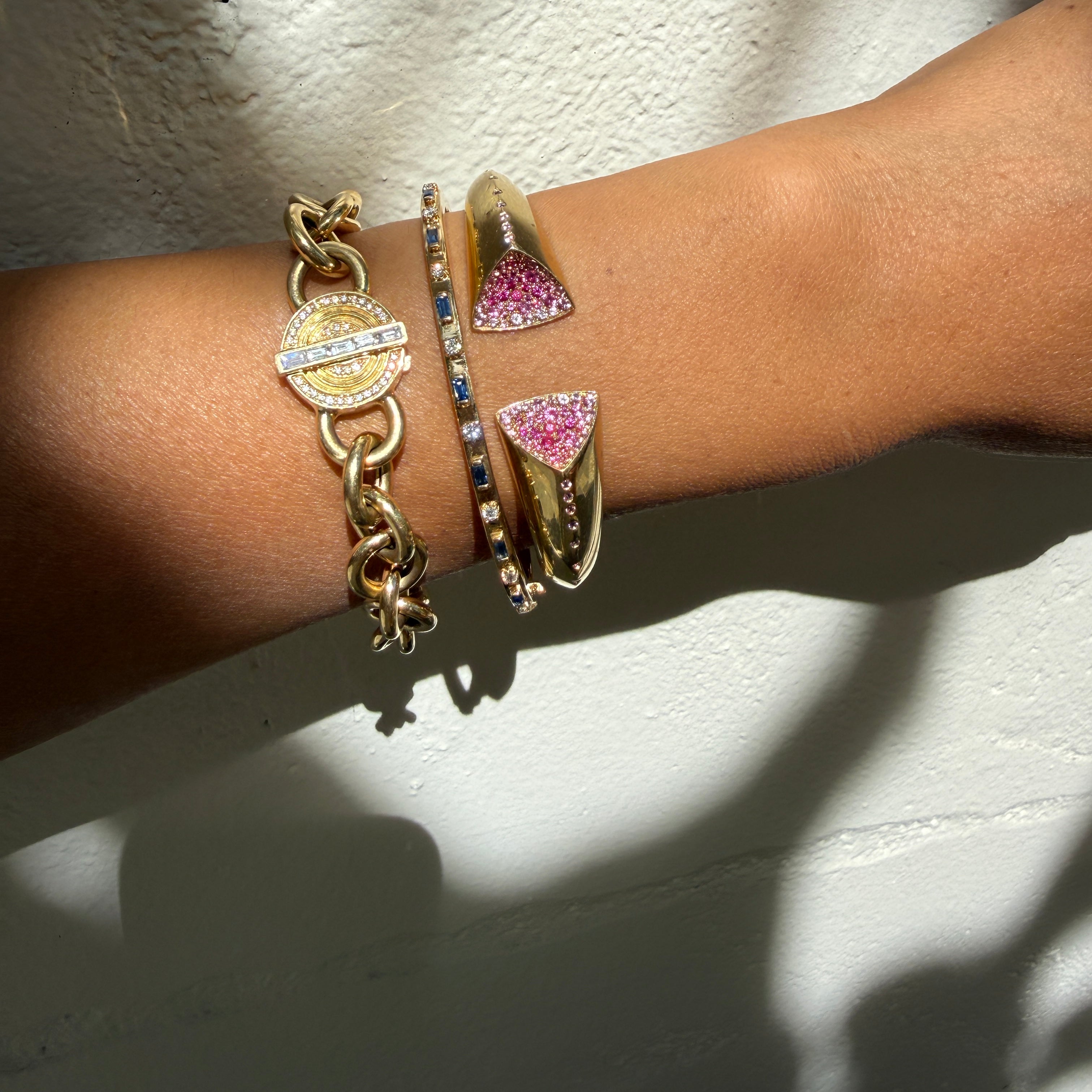 Sorellina Dieci Capri Chain Bracelet in 18k Yellow Gold
