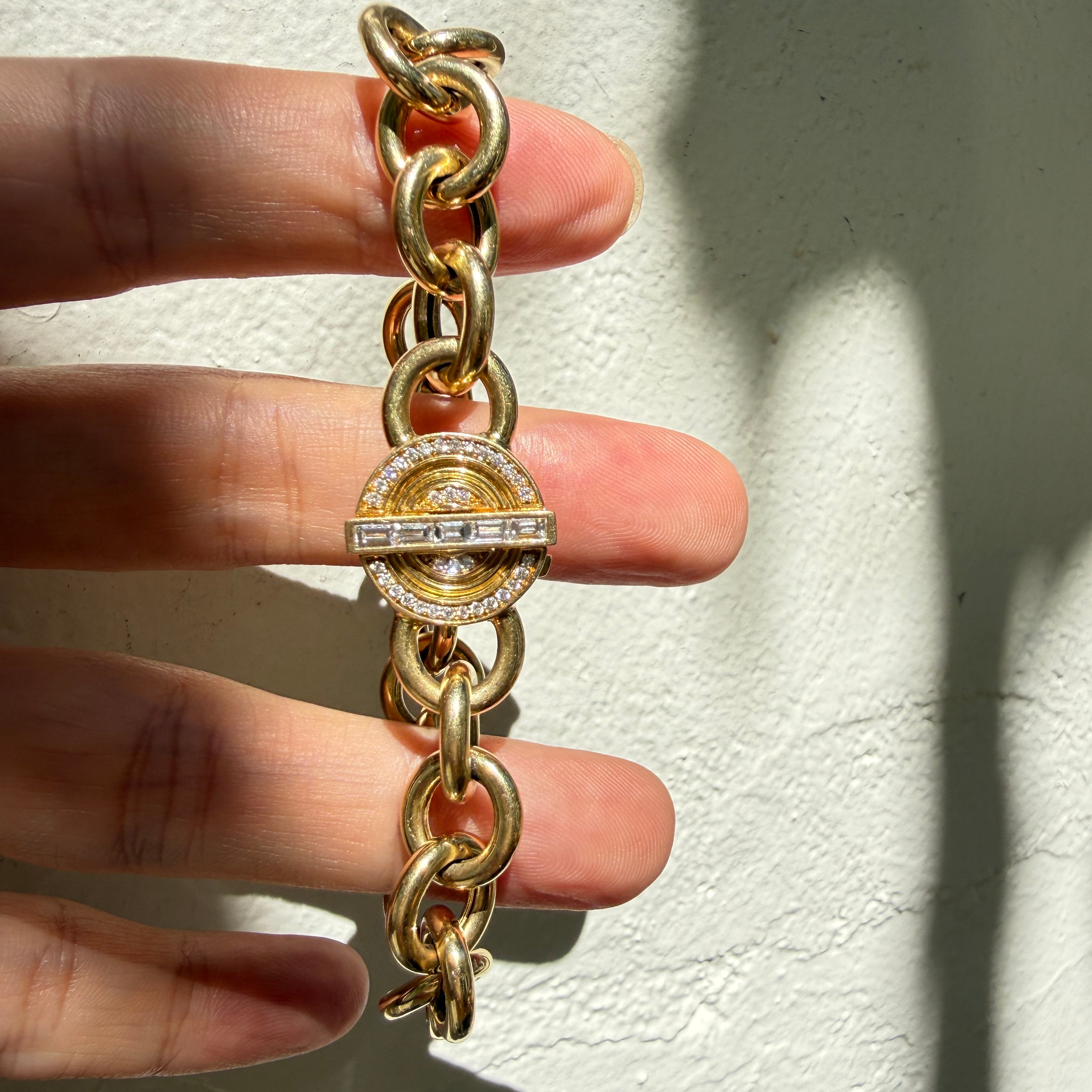 Sorellina Dieci Capri Chain Bracelet in 18k Yellow Gold
