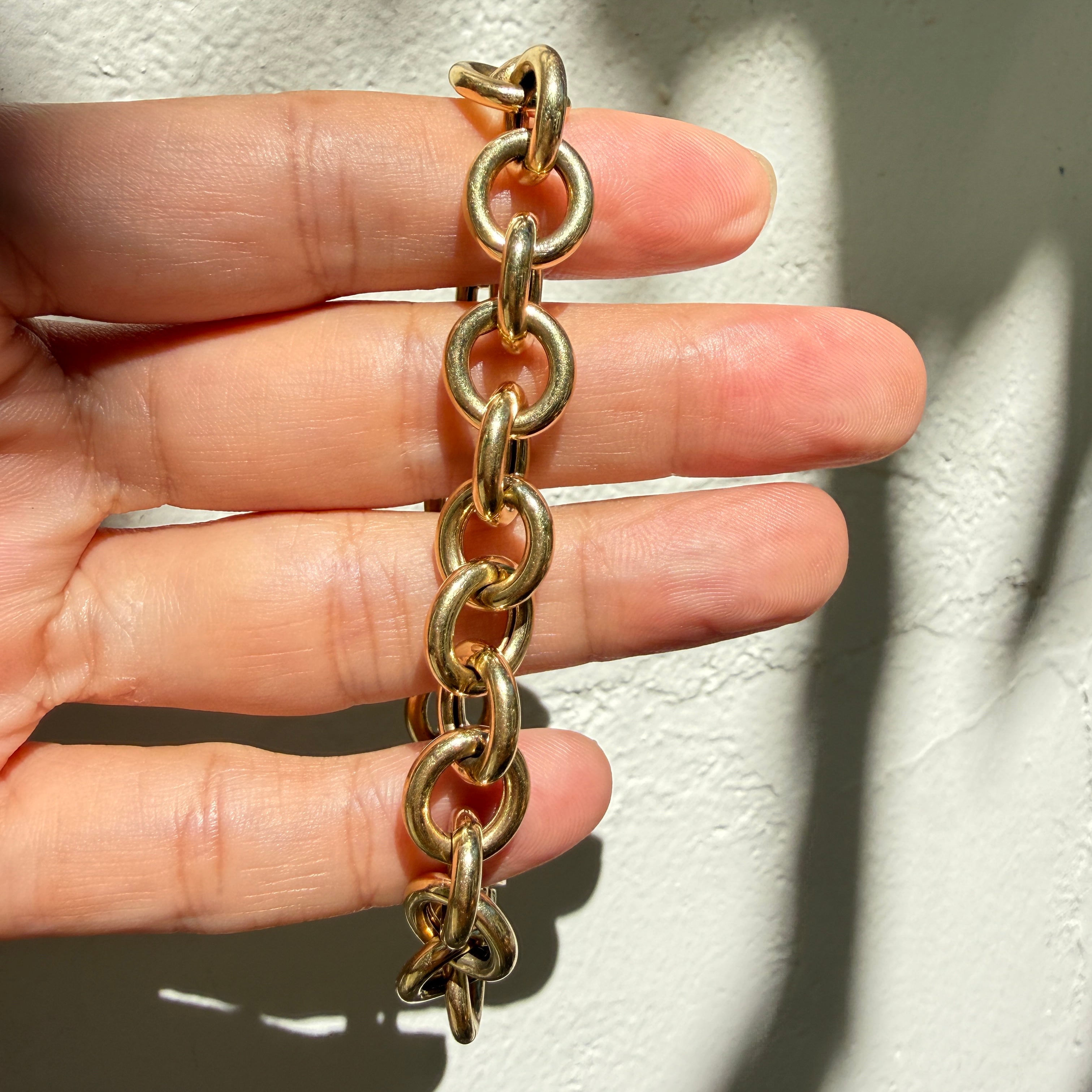 Sorellina Dieci Capri Chain Bracelet in 18k Yellow Gold