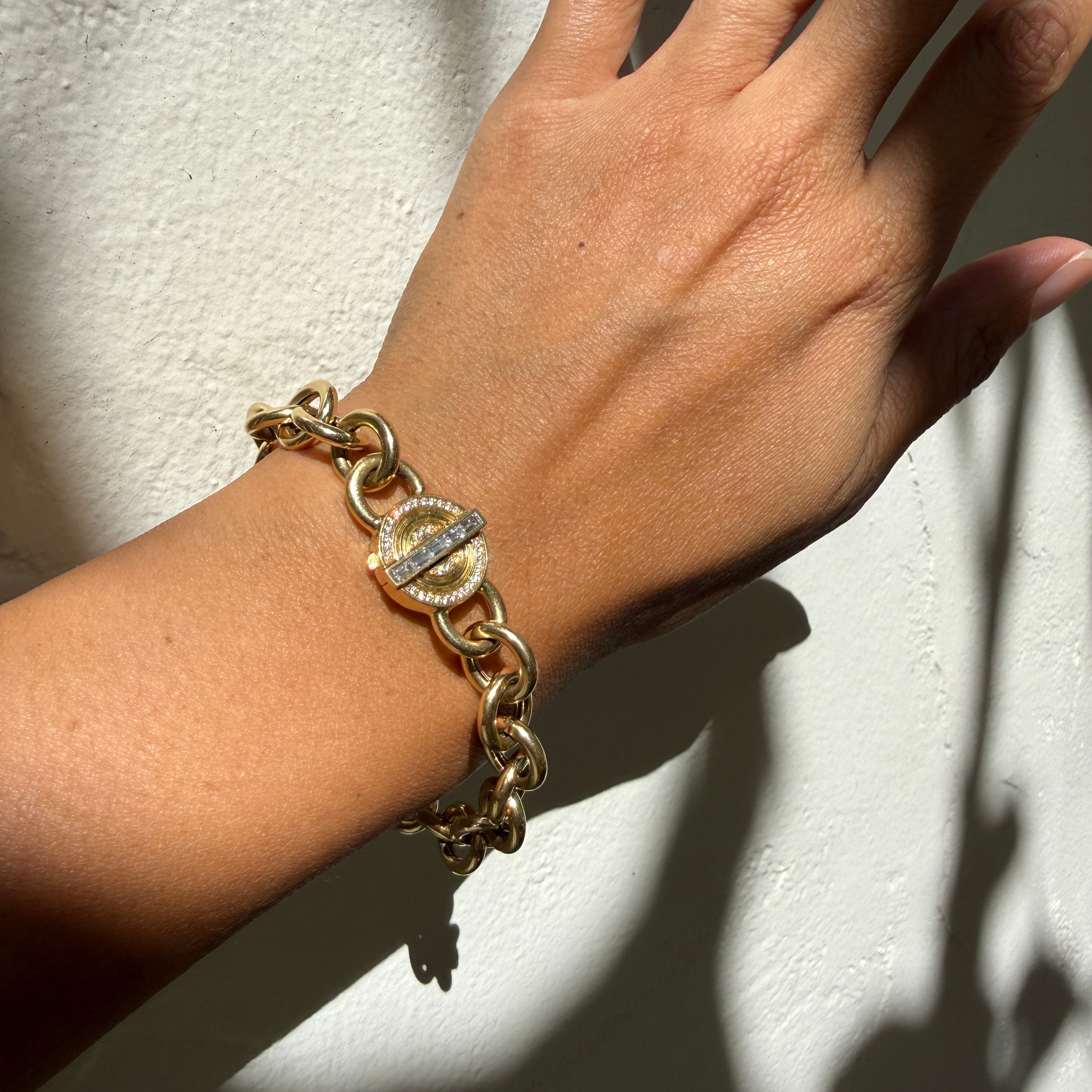 Sorellina Dieci Capri Chain Bracelet in 18k Yellow Gold