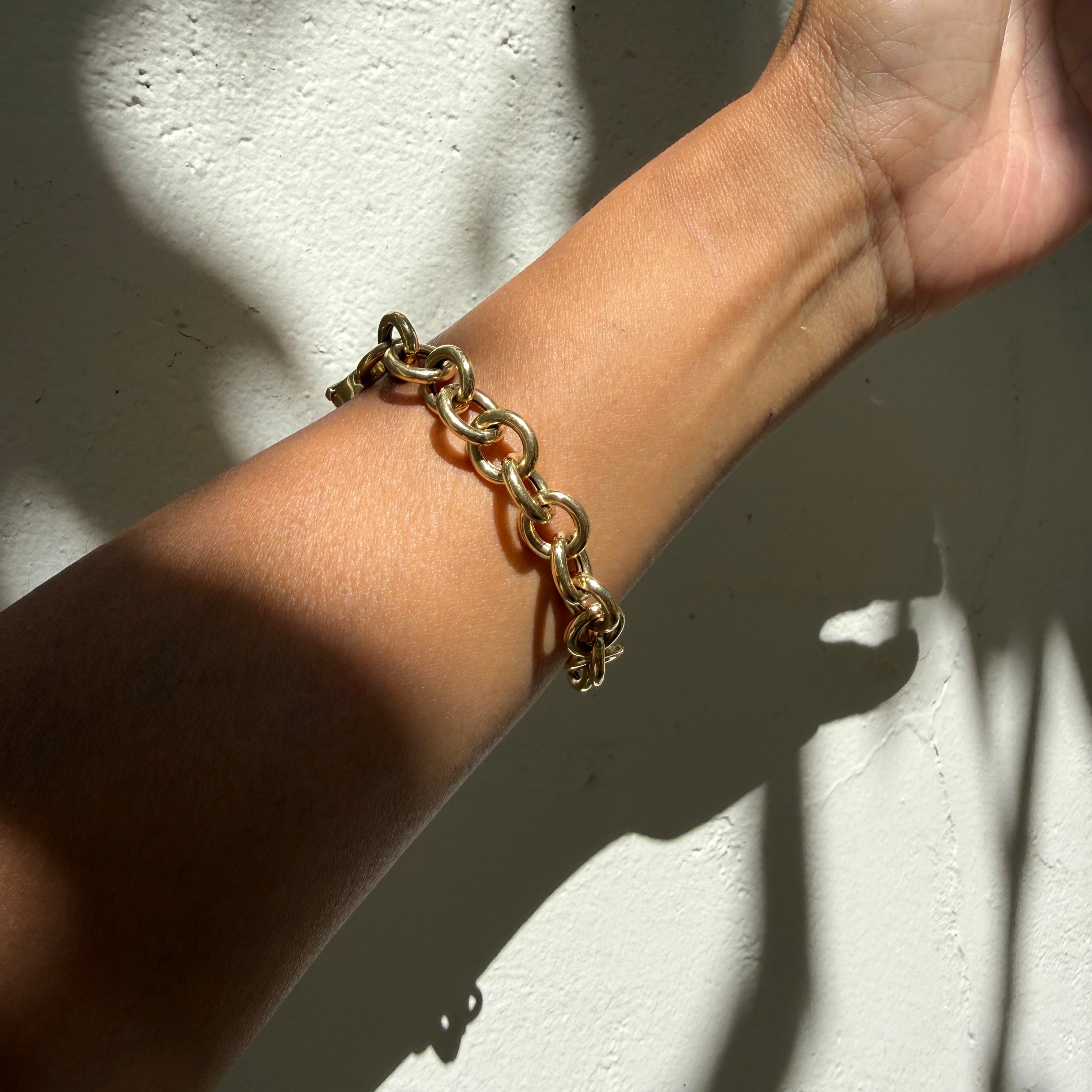 Sorellina Dieci Capri Chain Bracelet in 18k Yellow Gold