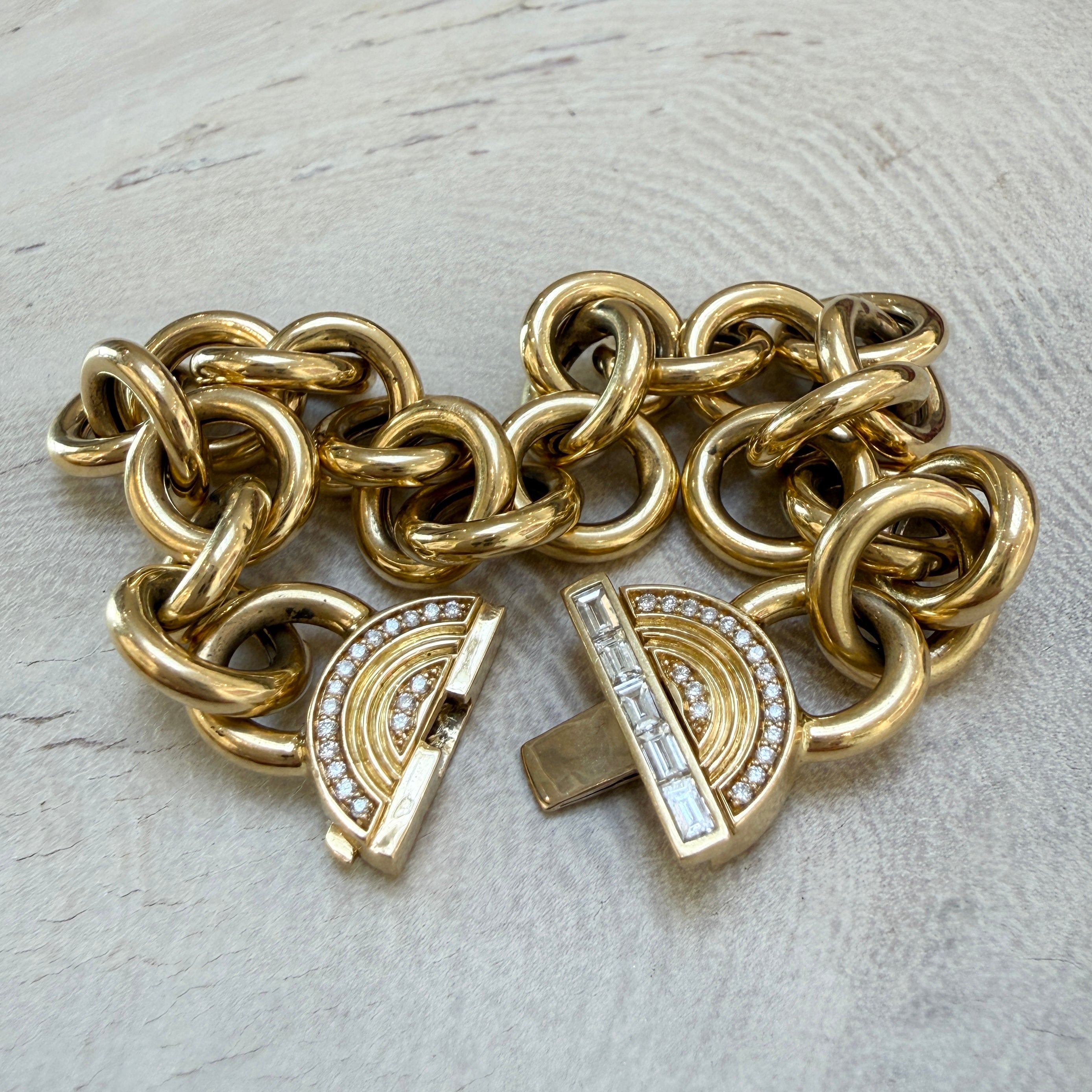 Sorellina Dieci Capri Chain Bracelet in 18k Yellow Gold